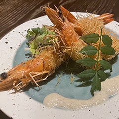 天使の海老のかわり揚げ